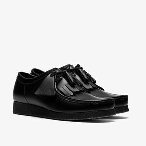 Clarks Wallabee Somerset Nights Pack - Black Leather